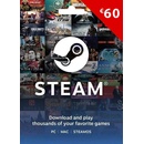 Valve Steam Dárková Karta 60 €