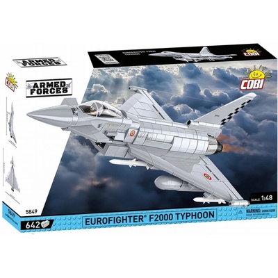 COBI 5849 Armed Forces Víceúčelový stíhací letoun Eurofighter TYPHOON