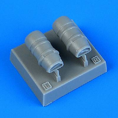 ITALERIMacchi Mc.205 Veltro oil radiators 1:72