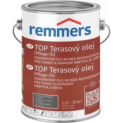 Olej na terasy a zahradní nábytek REMMERS 0,75 l Modřín
