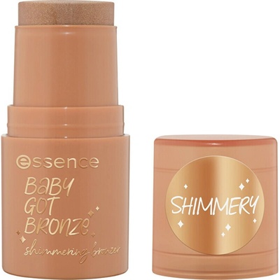 essence baby got bronze rozjasňující bronzer se třpytkami 10 Golden Hour 5,5 g – Zboží Dáma