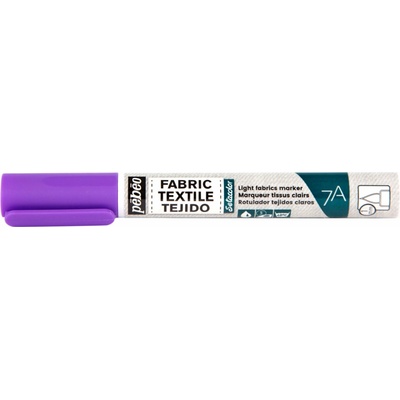 Pébéo 7A Markers Light Fabric fix pre textil 1 mm 74 fluorescent violet
