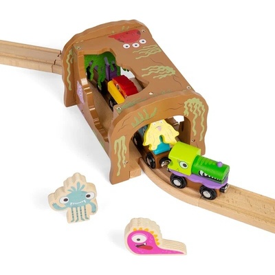 Bigjigs Rail Drevený tunel Príšerky