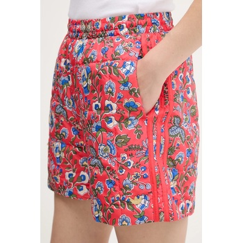 adidas Originals Къс панталон adidas Originals Liberty в розово с десен с висока талия JW5196 (JW5196)