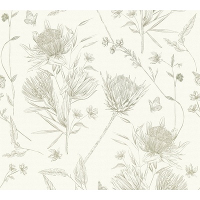A. S. Création Влизелинов тапет за стена drawn into nature 39427-3