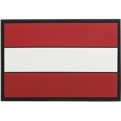 101INC nášivka AUSTRIA farebná plastová VELCRO 8x5cm