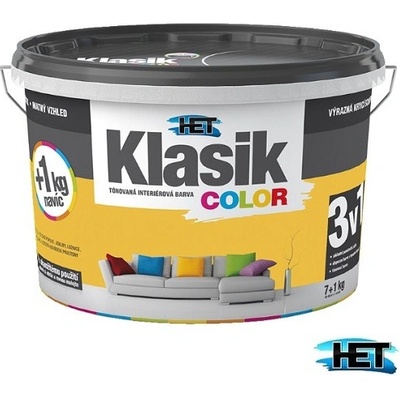 HET KLASIK COLOR 7 + 1 kg žlutý pampeliškový