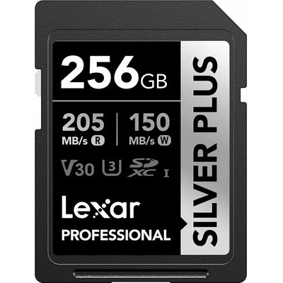 Lexar SDXC Professional Silver Plus 256 GB LSDSIPL256G-BNNNG
