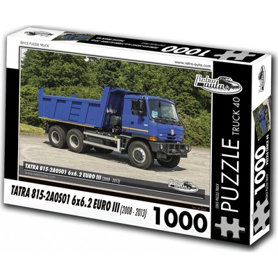 RETRO-AUTA TRUCK č 40 Tatra 815-2A0S01 6x6 2 EURO III 2008 2013 1000 dielov