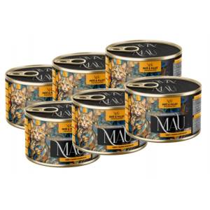 Dolina Noteci MAU Paté & Fillet CAT - консерва за пораснали котки с пуешко месо и фъстъчено масло 6 бр x 185 гр - Полша 11868201
