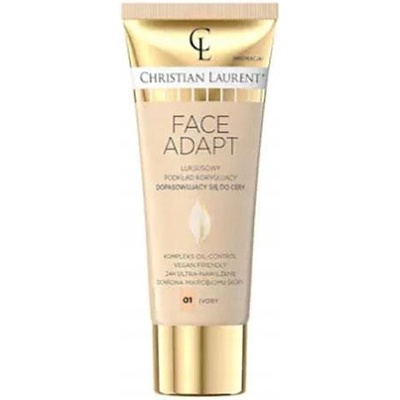 Christian Laurent Face Adapt hydratačný make-up s vyhladzujúcim účinkom 01 Ivory 30 ml