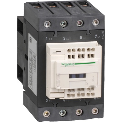 SCHNEIDER ELECTRIC SCHNEIDER Stykač LC1DT60A3BD 4P 24VDC LC1DT60A3BD