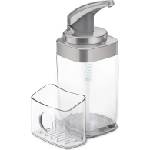 simplehuman Дозатор за сапун с контейнер за гъба Simplehuman 650 мл (KT1189)