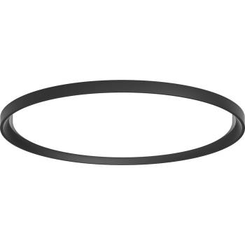 Louis Poulsen Плафон Slim Round Recessed LED 3000K с дифузер опал Управление за осветление Dali 25 см черен (5742584481)