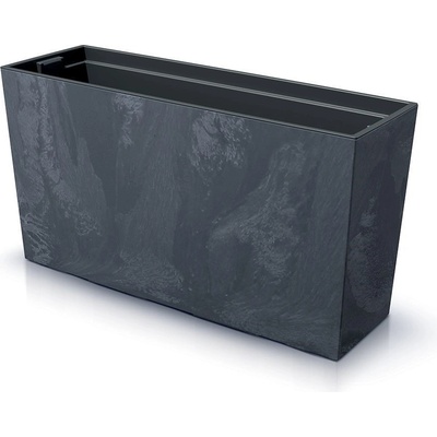 Prosperplast Truhlík s vkladom CORBI II 77 cm antracit