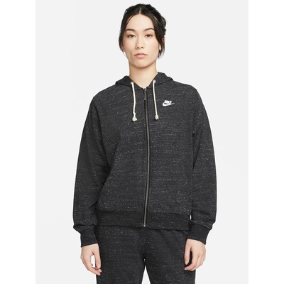 Nike Суитшърт w nsw gym vntg easy fz hoodie