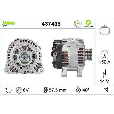 generátor VALEO 437436