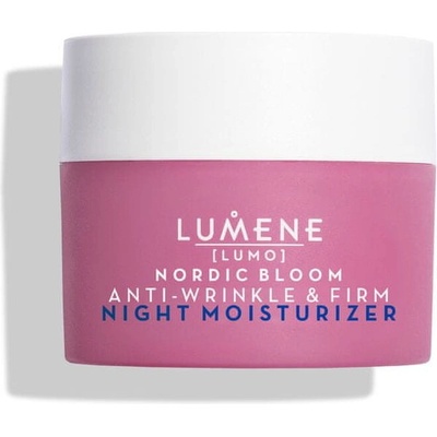 Lumene Lumo Nordic Bloom Anti-wrinkle & Firm Night Moisturizer zpevňující noční krém proti vráskám 50 ml