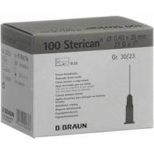 Braun MedicalSterican Dent jehla šedá 0,4 x 25 mm 100 ks