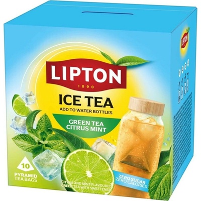 Lipton Ice Tea Cold Green Tea Mint Lime 10 čajových sáčků