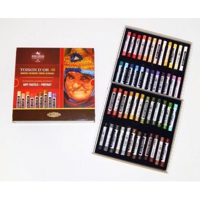 Koh-I-Noor souprava pastelů prašných uměleckých 8516 48 portrét