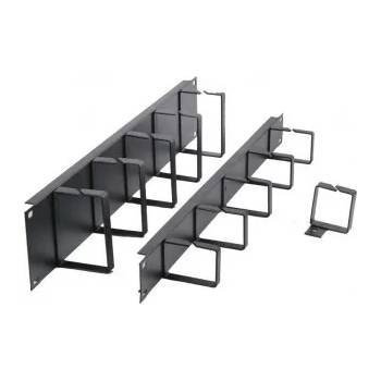 FORMRACK 19" 1U Cable Management Panel with metal brackets (F0565O1U)