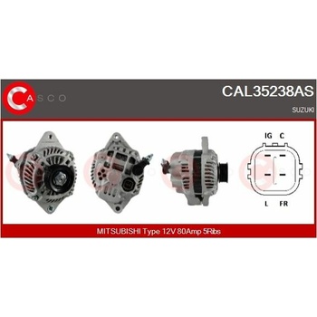 Alternátor CASCO CAL35238AS