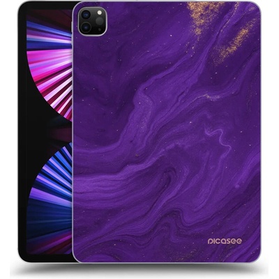 Picasee silikónový čierny obal pre Apple iPad Pro 11 2021 3.gen Purple