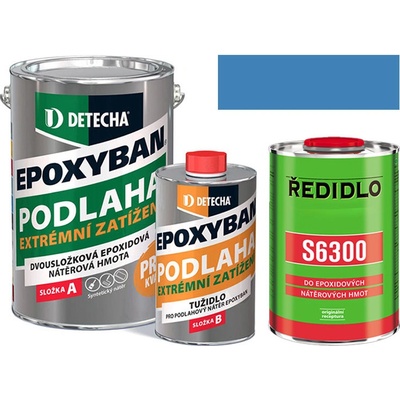 Epoxyban sada ředidlo S 6300 4 l a 20 kg modrá