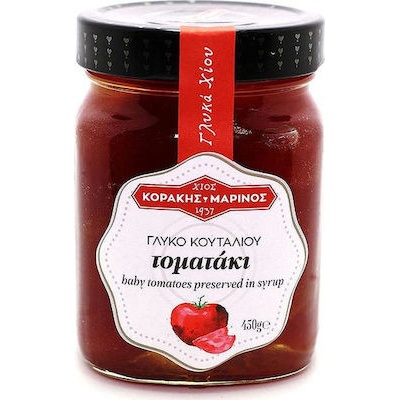 mini rajčátka z Chiosu v sirupu Korakis Marinos 450 g