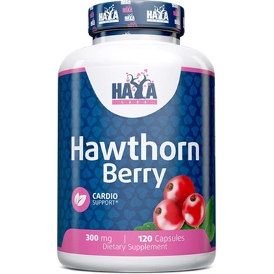 Haya Labs Hawthorn Berry, 300 mg, 120 капсули, Haya Labs
