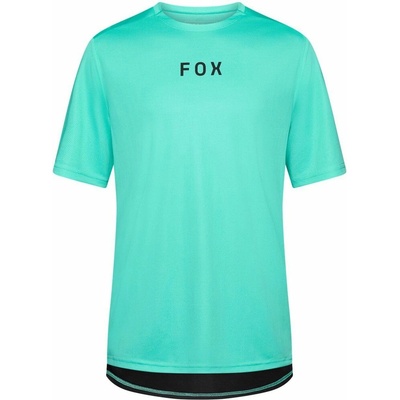 Fox Ranger Ss Jersey Workdmark Sg Aqua