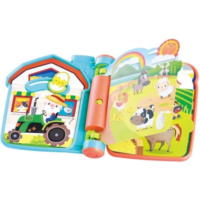 Teddies Knížka hrací edukační plast se zvukem – Zboží Dáma