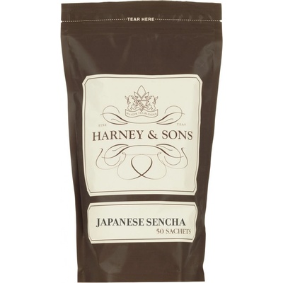 Harney & Sons Fine Teas Japonská sencha balení sáčků 50 x 2,5 g