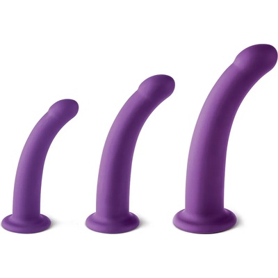 Kiotos Dildos Set for Universal Harness Purple S/M/L