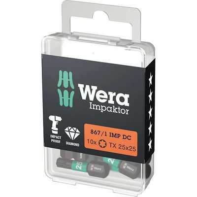 Wera T25x25mm 10 ks 5157625001