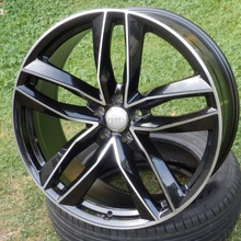 REPLICAS RS6 8x18 5x112 ET45 black face machined