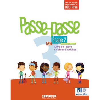 Image 1 of Passe-passe 3 - Niv. A2.1 - Étape 2 - Livre + Cahier + didierfle. app | Laurent Pozzana, Marion Meynardier