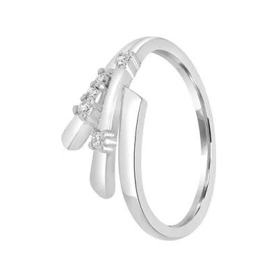 Bliss Златен дамски пръстен с диаманти Bliss 20043601 (20043601)