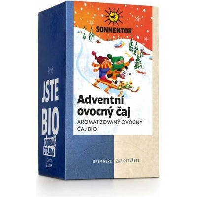 Sonnentor adventní ovocný čaj bio 50,4 g balení 6 ks