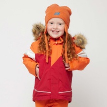 Skogstad Litlegjolet detská bunda Warm orange