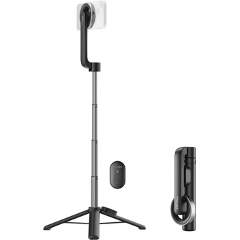 Image 1 of Promate Селфи стик ProMate, MagStick Telescopic Selfie Stick with Magnetic Mounting for Smartphones, Built In remote control, MagSafe Compatible