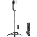Promate Селфи стик ProMate, MagStick Telescopic Selfie Stick with Magnetic Mounting for Smartphones, Built In remote control, MagSafe Compatible