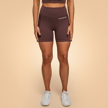 GymBeam BeastPink Дамски къси панталони Breeze Mulberry S