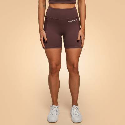 GymBeam BeastPink Дамски къси панталони Breeze Mulberry S