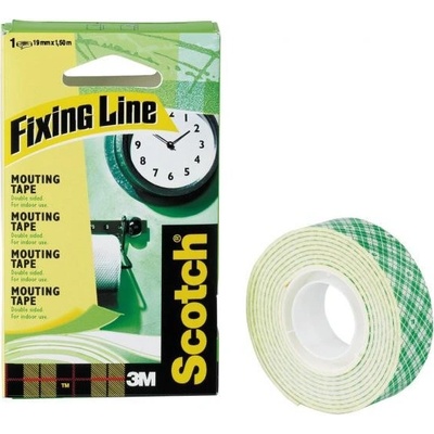 3M Scotch Obojstranná montážna páska 19 mm x 1,5 m
