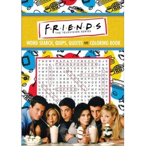 Friends Word Search, Quips, Quotes, and Coloring Book | Editors of Thunder Bay Press (ISBN: 9781645179399)