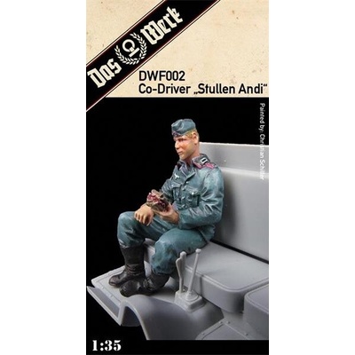 Das Werk Co-Driver Figure Stullen Andi 1:35