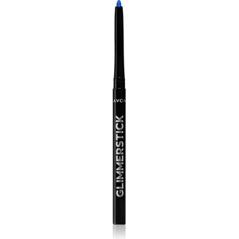 Avon Glimmerstick молив за очи с интензивен цвят цвят Azure Blue 0, 28 гр