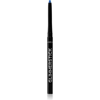 Avon Glimmerstick молив за очи с интензивен цвят цвят Azure Blue 0, 28 гр
